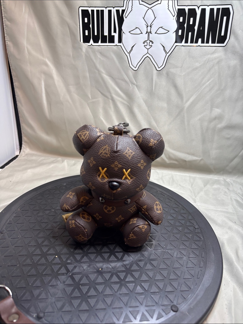 Brown Designer-Style Bear Accent